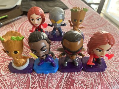 McDonalds Happy Meal Toys Marvel Studios Heroes Avengers Lot of