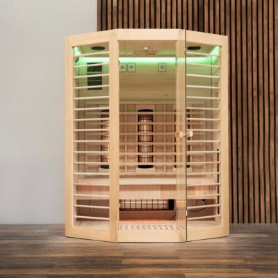 HOME DELUXE Infrarotkabine Wärmekabine Infrarotsauna Sauna Vollspektrum Infrarot