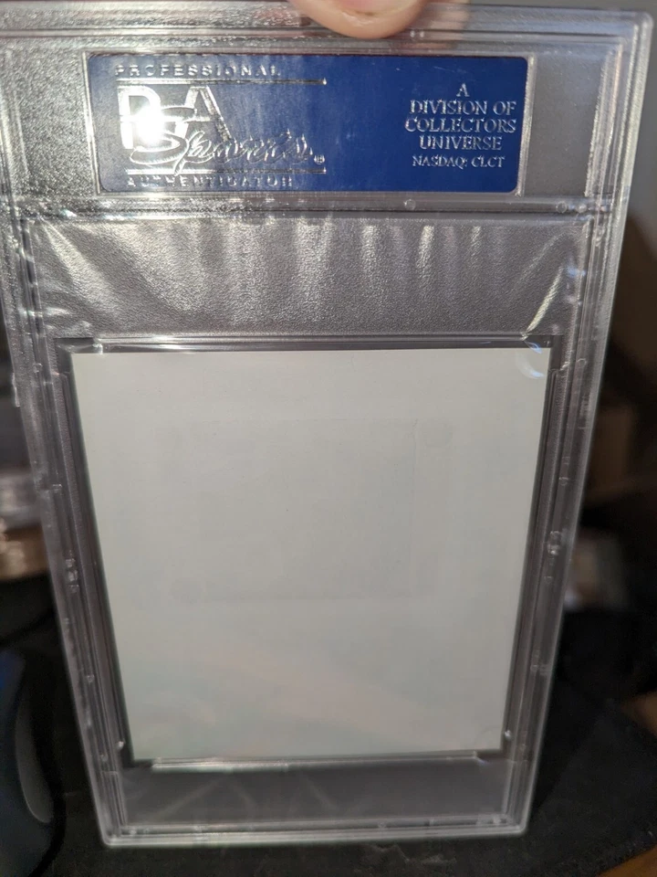 1971 Manama Great Olympic Champions Sheet Muhammad Ali Joe Frazier PSA 10 POP 8 - Image 2 of 4