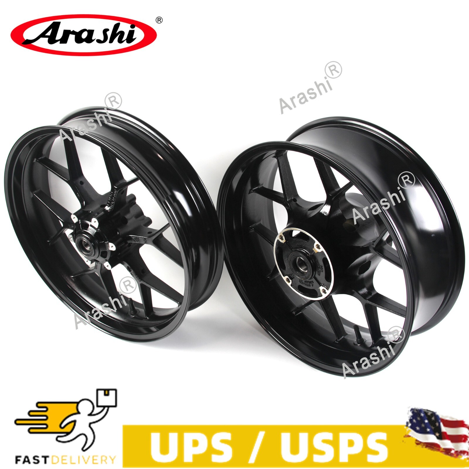 Arashi CBR600RR Front & Rear Wheel Rims For Honda 2007 - 2022 2016 2015 ...