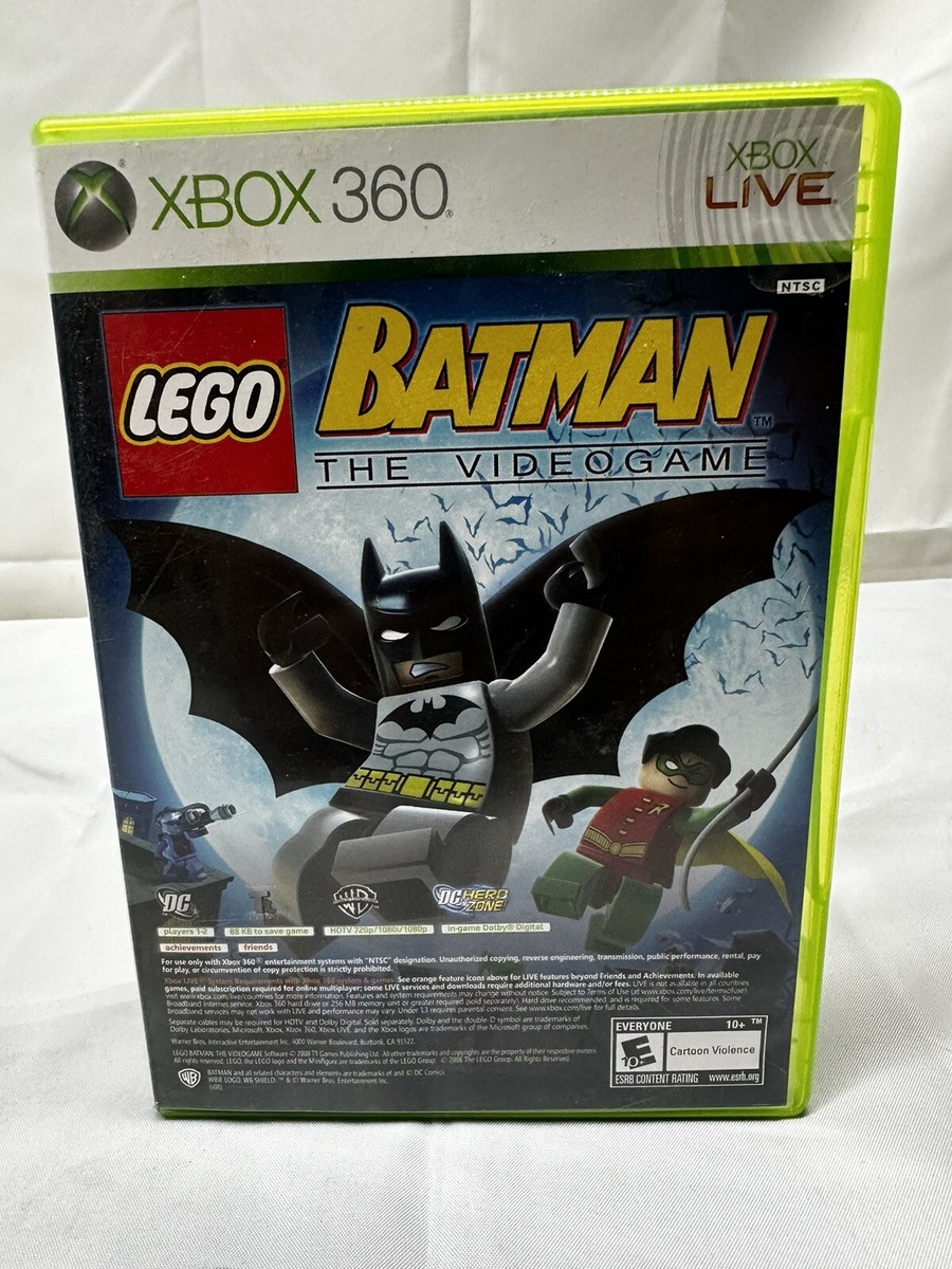 Pure (Microsoft Xbox 360, 2008) LEGO Batman 2 Disc Game CIB tested