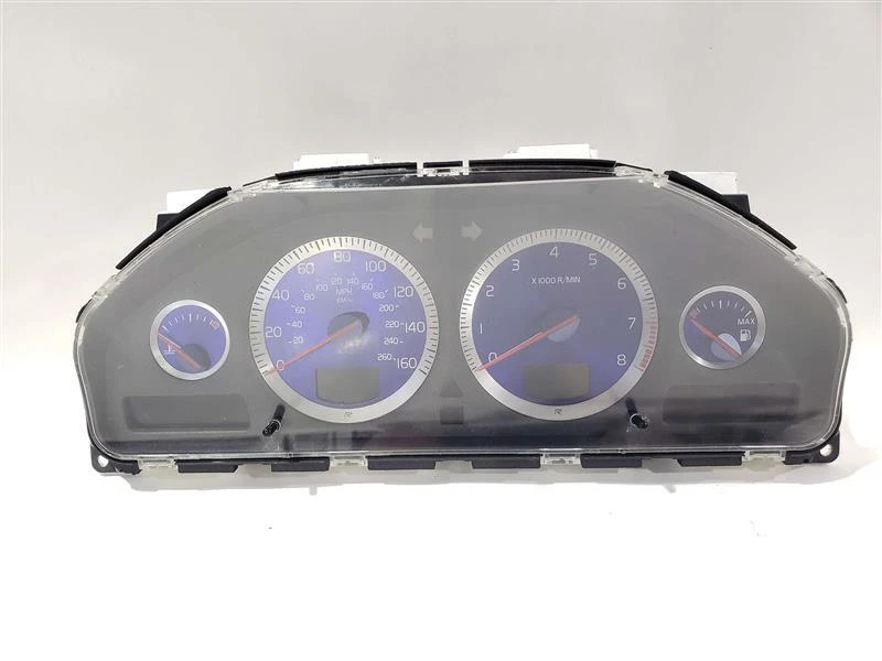 Volvo S60 R 2005 2006 2007 modelo OEM velocímetro MPH 69594-760t 30746105 Foto 3 de 4