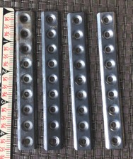 GILBERT ERECTOR SET LOT OF 4 9 HOLE 4 1/2  X 5/8  GIRDERS
