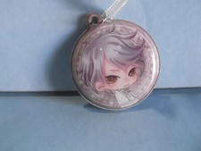 Collectible Phone Strap/Charm 1.5"in Squishy Material Very Cute Purple Hair Boy