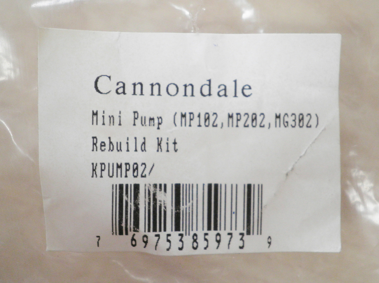 CANNONDALE MINI PUMP REBUILD KIT BIKE PARTS 318-2