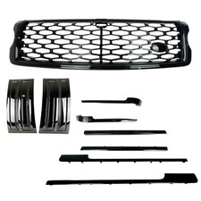 SVO Black Grille Side Vents Door Trims Kit Fits Range Rover L405 2013-2017