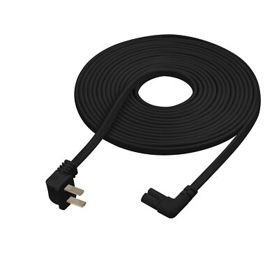 Vebner Extra Long 25-Foot Power Cord Compatible with Samsung and LG TV LED Sm...