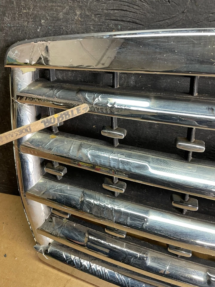 Хромированная передняя верхняя решетка радиатора для Infiniti QX56 2008–2010 годов от оригинального производителя J4103 DG - Изображение 4 из 4