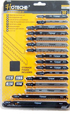 30 PC T-shank Jig Saw Blade set Wood/Metal Cutting General Purpose 621003