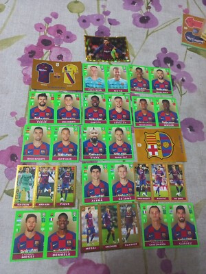 BARCELLONA MESSI SERIE COMPLETA FIFA 2022 CALCIATORI PANINI