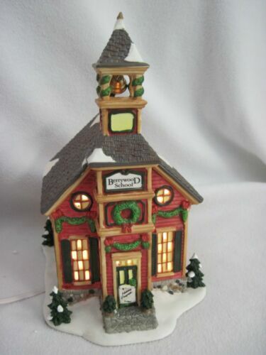 St Nicholas Square The Clock Tower Illuminated Porcelain Holiday