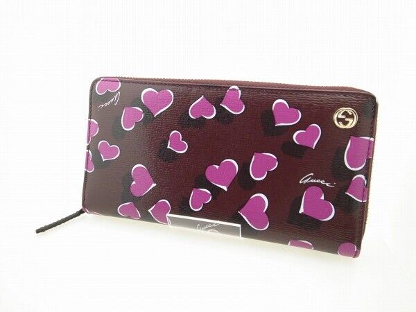 Gucci GUCCI round zipper wallet 309,705 coin with purse Gucci GUCCI round zipper wallet 309,705 coin with purse