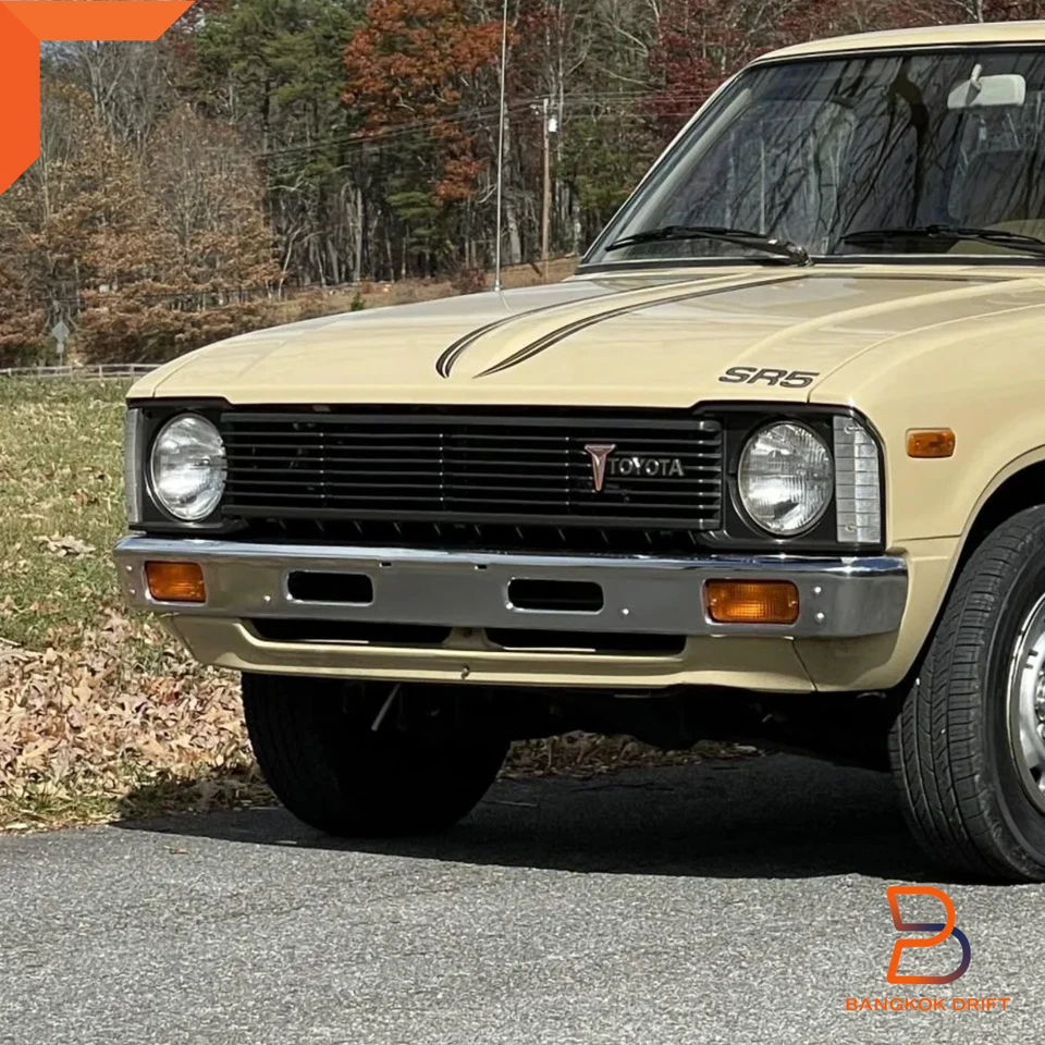 Par de luces de señal de giro de parachoques delantero ámbar para camioneta Toyota RN30 LN40 78-81 Foto 4 de 4