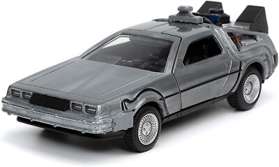 Jada 32185 Maßstab 1:32 Zurück in die Zukunft 1 - Delorean Opening Features Neu