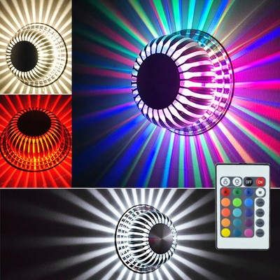 Led wandleuchte rgb