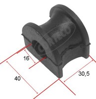 Corteco Stabilisatorlager 16Mm Vorne FüR Escort V Express VI Fiesta III IV