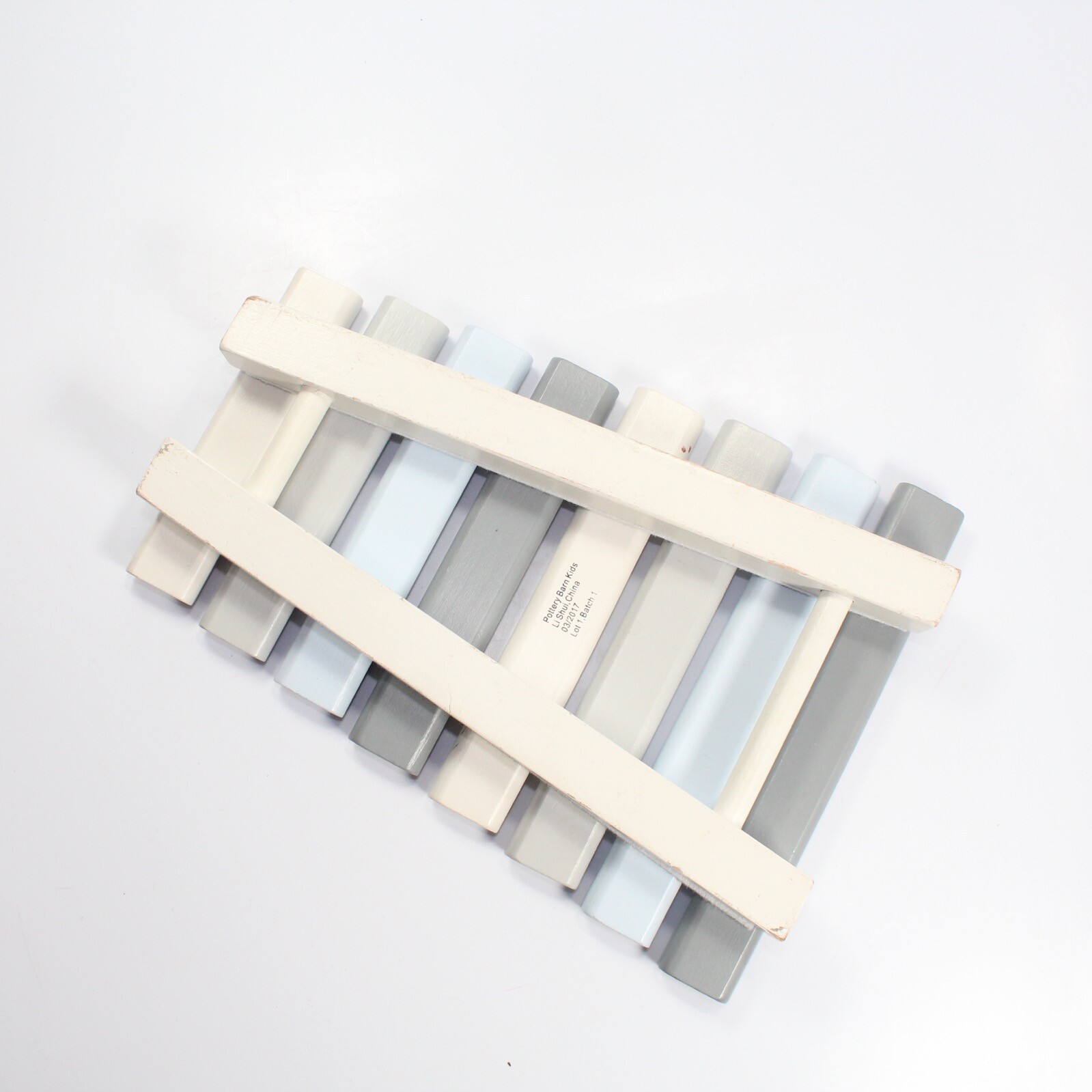 Pottery Barn Kids Xylophone Musical Instrument Grey Tone eBay