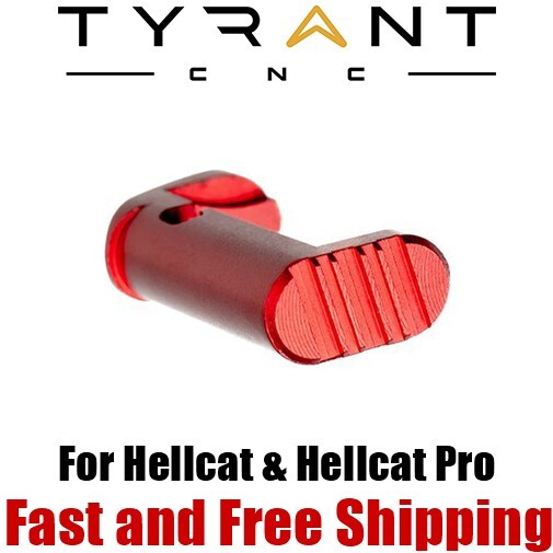 専用 2個セット 芯間9mmレッドリテーナー付属 Buy Tyrant CNC Extended Magazine/Mag Release for Springfield