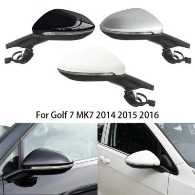 Car Side Door Rearview Mirror Fit for Volkswagen VW Golf 7 MK7 2014-2020 Year