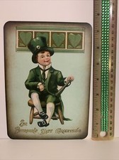 St. Patrick  s Day Decor VINTAGE STYLE Die Cut Cardboard 5 X 7  