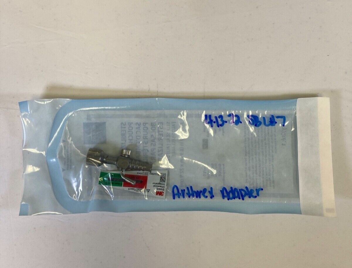 Arthrex AR-3035L Inflow Cannula Adapter w/ Stopcock for 3mm - 6.5