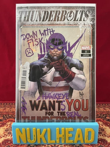 Thunderbolts #1 Paolo Siqueira 1:25 Variant 1st Gutsen Glory Unread/Unopened NM+