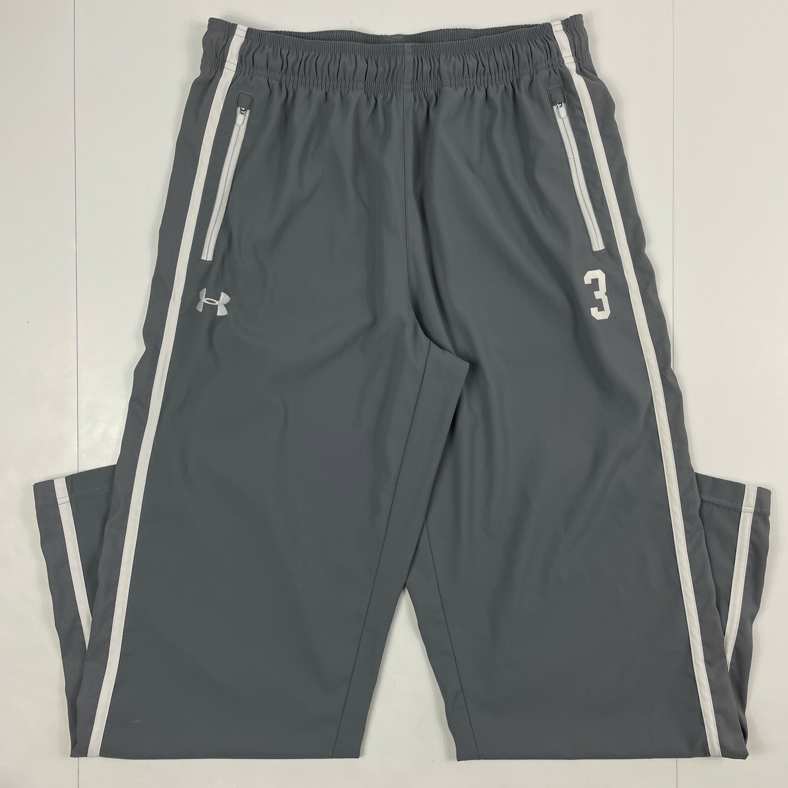 Under Armour Sweatpants Mens Large Athletic Pants Loose Fit Elastic