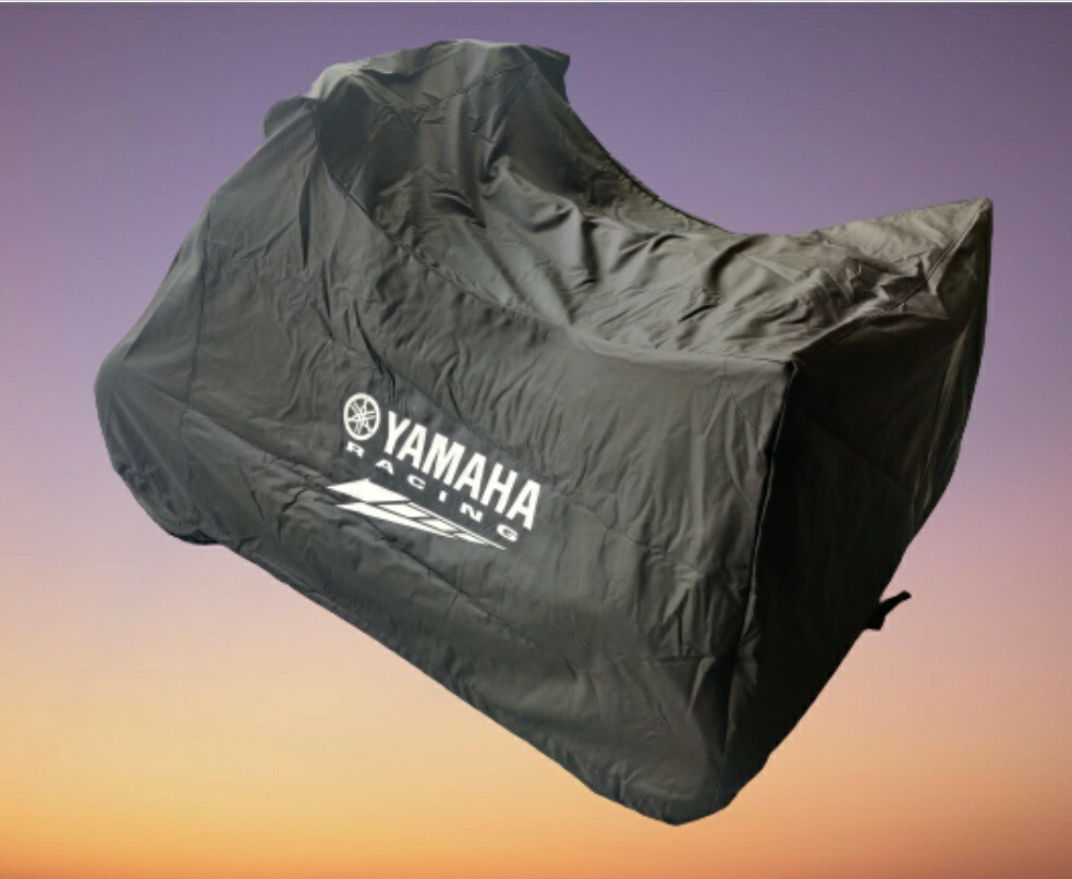 Yamaha Banshee 350 dust Cover. Black with white logo
