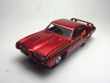 T-JET CANDY PAINTED RED 1969 GTO JUDGE HO SLOT CAR BODY  NEW. NEVER MOUNTED