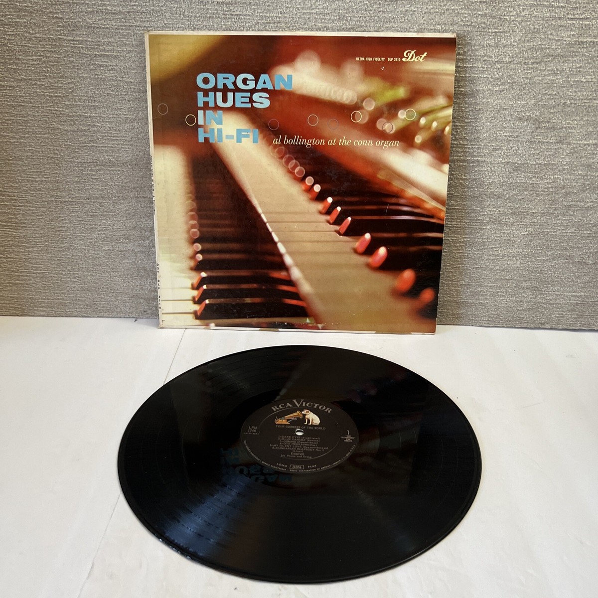 Al Bollington Organ Hues In Hi-Fi LP LPM1749 Vinyl Record