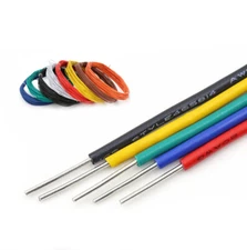 Tinned Copper Cable UL 1007 Single Core Electronic Wire Stranded Wiring 26-16AWG