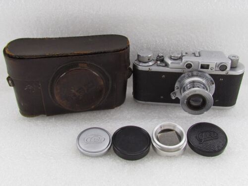 FED type 1d NKVD-USSR WWII Vintage 1939-1941 Russian RF Camera copy Leica-II(D) - 第 1/18 張圖片