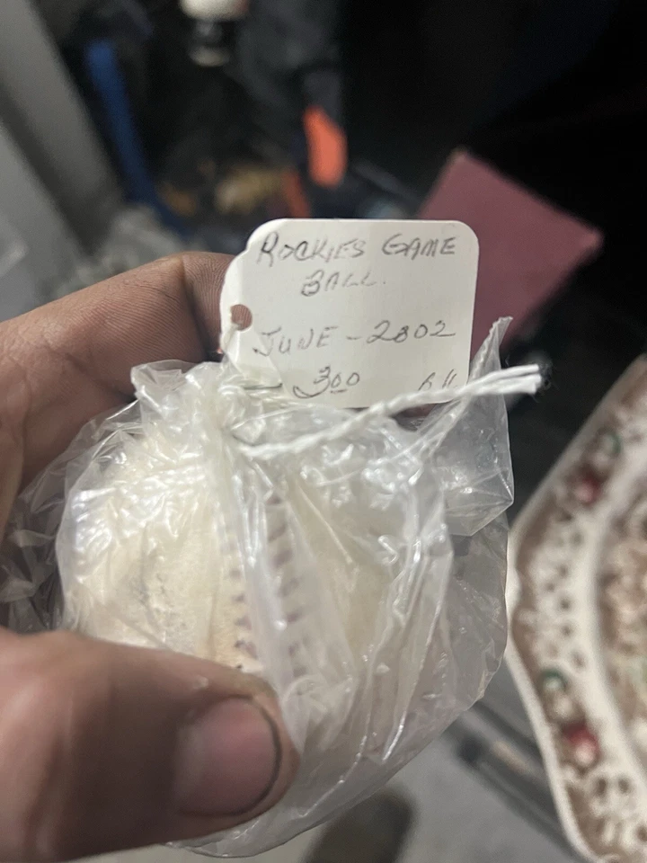 June 2002 Rockies Game Ball - Image 2 of 2