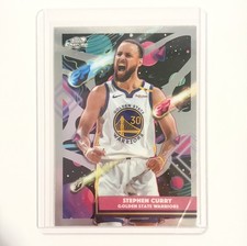 2025-26 Topps Chrome Cosmic Stephen Curry #18 Golden State Warriors