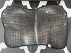 Back on Track Quilted English Horse Saddle Pad Black Quilted Design — photo 3