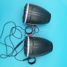 Pyle PLUTV48KBTR 2-Way Waterproof Off Road Speakers ONLY Replacement READ 