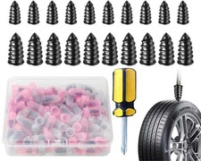 20PCS Rubber Tire Nail Repair Kit Screw In Tire Plugs for Car Truck SUV Van