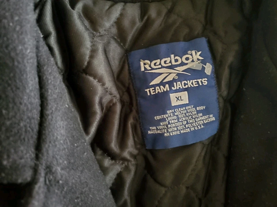 Reebok Pump Team Jacket Letterman Jacket Made in USA Mens - Size XL - Image 3 of 4