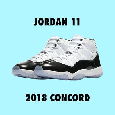 Size 7.5 - Jordan 11 Retro Concord 2018 (378037-100) | eBay