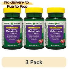 Spring Valley Ultra Strength Melatonin Sleep Support Dietary Supplement new