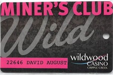 Wildwood Casino - Cripple Creek, CO - 3rd Issue Slot Card, (c)2012