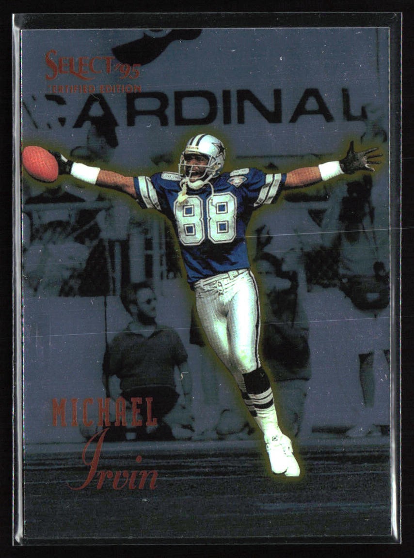 1995 Select Certified #75 Michael Irvin