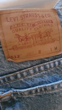 Vtg 90s Levi's 512 Slim Fit Tapered Leg Mom Jeans Made in USA Women's 13 MED