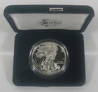 1997-P Proof American Silver Eagle ASE in Capsule and Velvet Box, No COA
