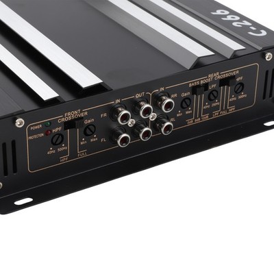 Car Power Amplifier 12V 4 Channel High Power Aluminum Alloy Car Audio Ampli DEXL