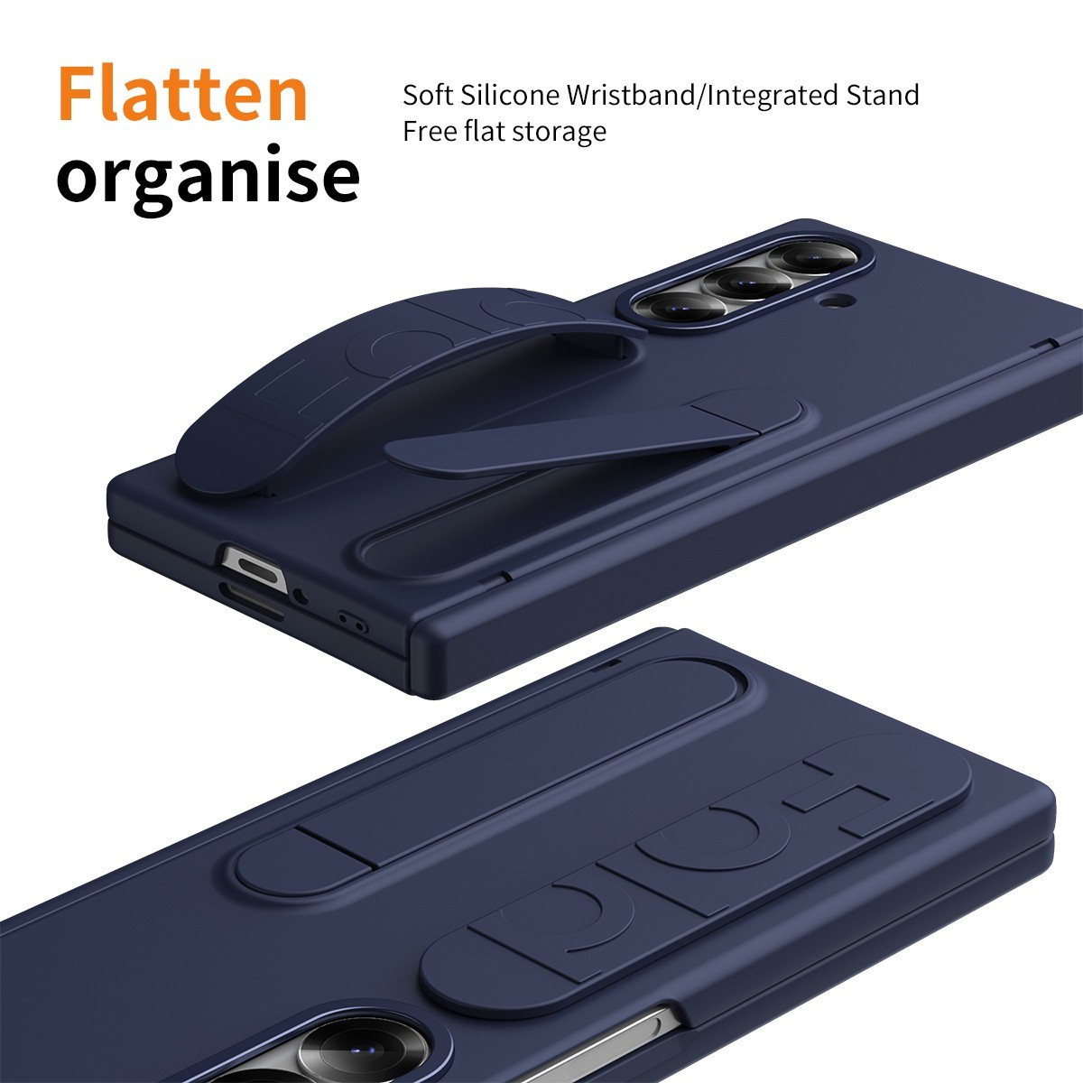 For Samsung Galaxy Z Fold 7 6 5 4 3 Anti-Drop Hinge Case with