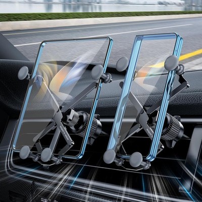Z Fold 5 Car Mount 2 Forms Thick Case Friendly Gravity Cell Phone Holder Mount