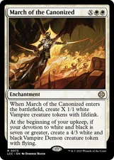 March of the Canonized [The Lost Caverns of Ixalan Commander] Near Mint