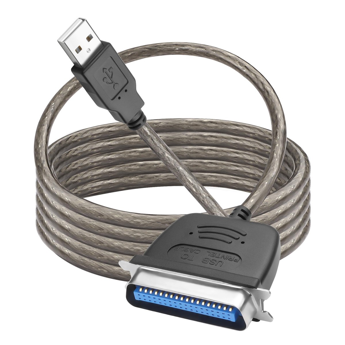 PLAY C＋MPUTER CONVERT 1.5M USB 2.0 to Parallel IEEE 1284 CN36 Printer Adapter Cable for