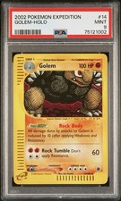 2002 Pokemon Expedition #14 Golem Holo PSA 9 Card MINT Trusted Seller! Free Ship